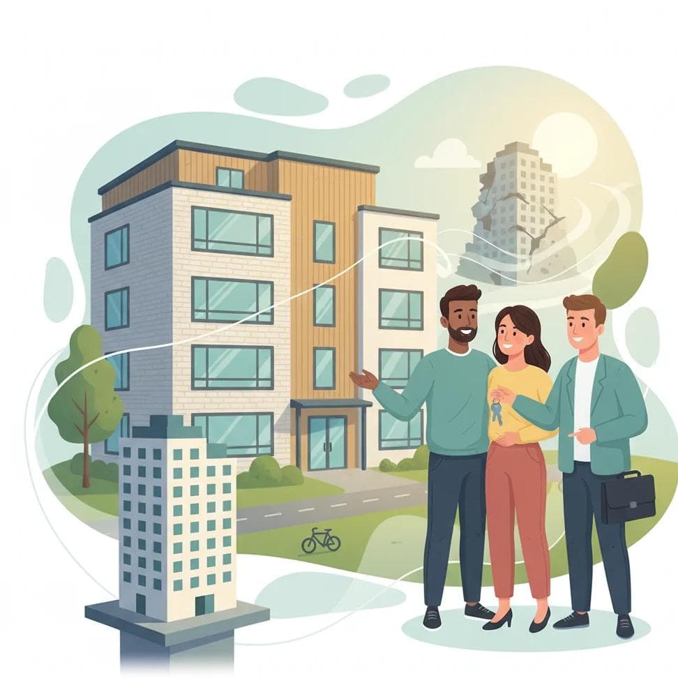 Hyra lägenhet i Mölndal: Stabilt val när lyxfastigheter förfaller